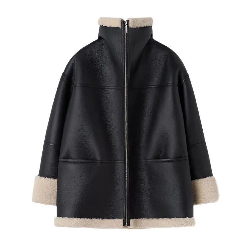 Oslo | Women's Oversized Faux Shearling Jacket