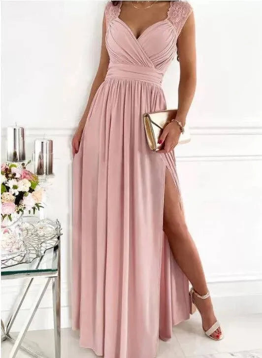 Formal Dress | Women's V-Neck Ruffle Elegant, product image 11