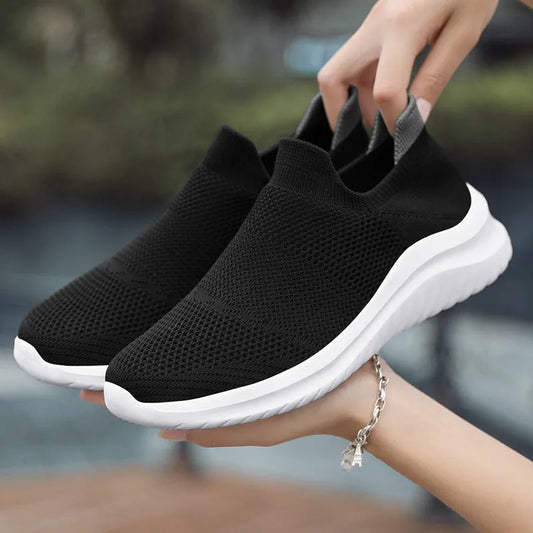 Unisex Sneakers | Knitted Slip-On Everyday Style, product image 2