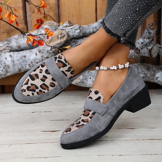Loafers | Women's Leopard Print Remy — product view 2