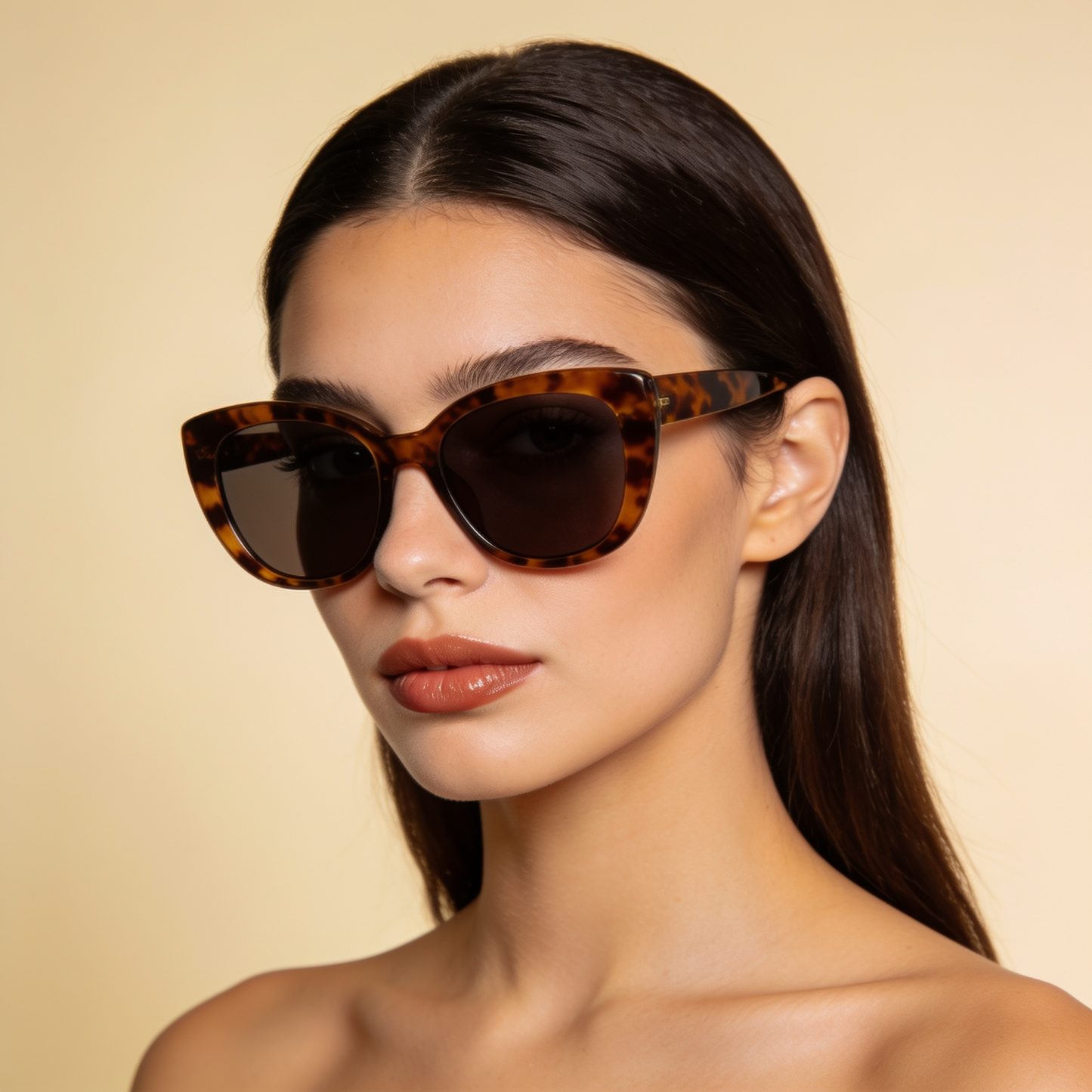 Sela Look Lottie oversized sunglasses - Brown