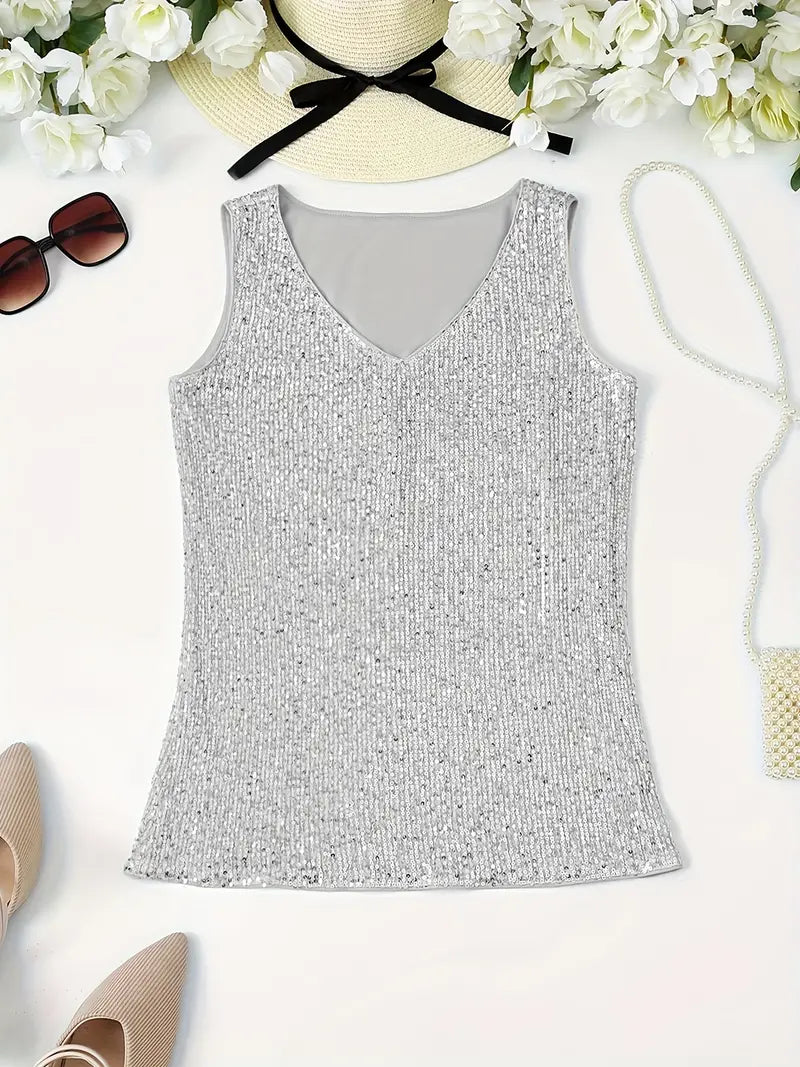 Sleeveless Top | Women's Embellished Elegant, product image 30