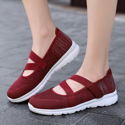 Ballet Flats | Women's Knitted Adjustable Premium, product image 2