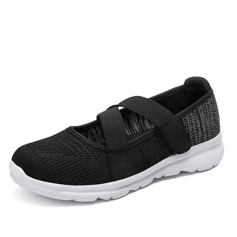 Ballet Flats | Women's Knitted Adjustable Premium, product image 7