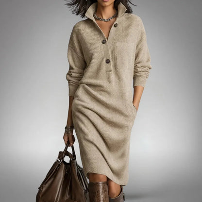 Mira | Knit Polo Dress, product image 6