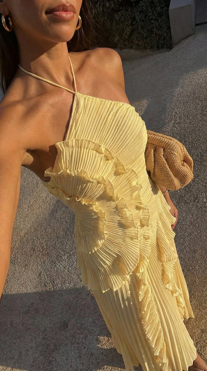 Emma | Tiered Ruffle Maxi Dress