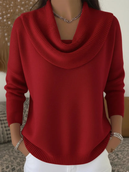 Thea | Cowl-Neck Knit Jumper, product image 1