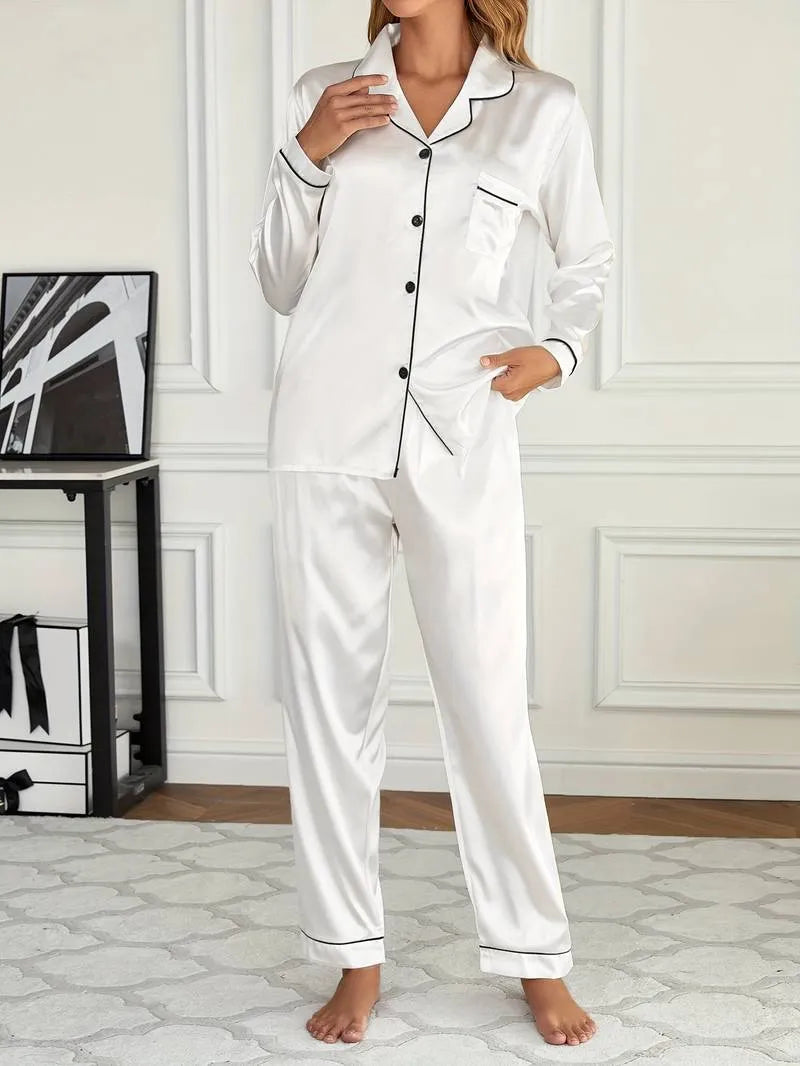 Women's Pyjama Set | Satin Elegant Amelia, product image 2