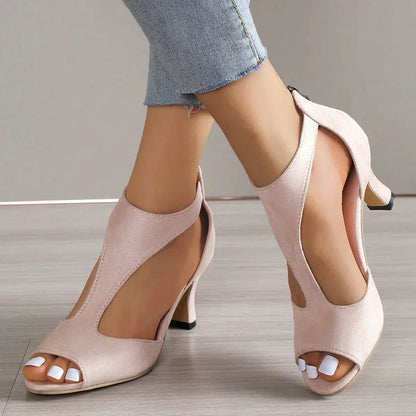 Block Heel | Women's Elegant Hugo Style Edit, product image 5
