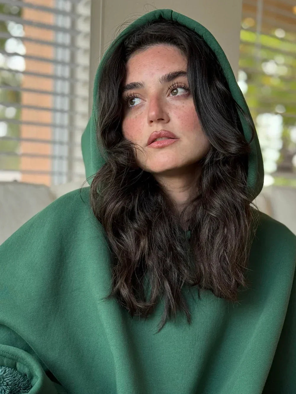 Eden - Oversized Wearable Hoodie Blanket - product view 2 - Sela Look