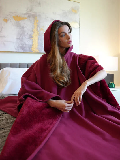 Eden - Oversized Wearable Hoodie Blanket - product view 4 - Sela Look