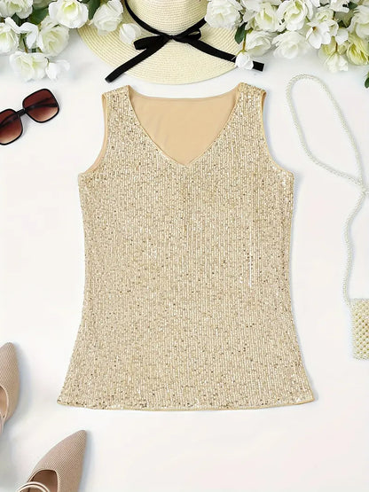 Sleeveless Top | Women's Embellished Elegant, product image 14