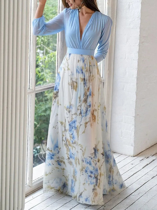 Floral Maxi Dress | Women's Elegant Flynn, product image 2