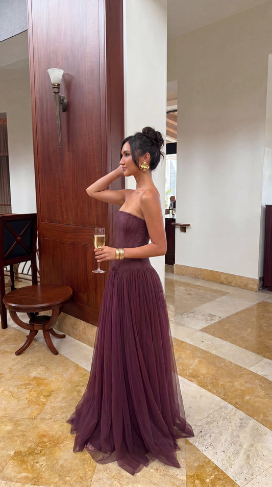 Paloma | Corset-Bodice Maxi Dress