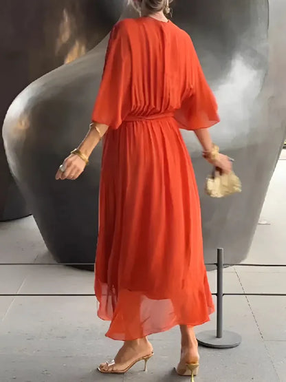 Maxi Dress | Women's Wrap Elegant Seraphina Laurent, product image 9
