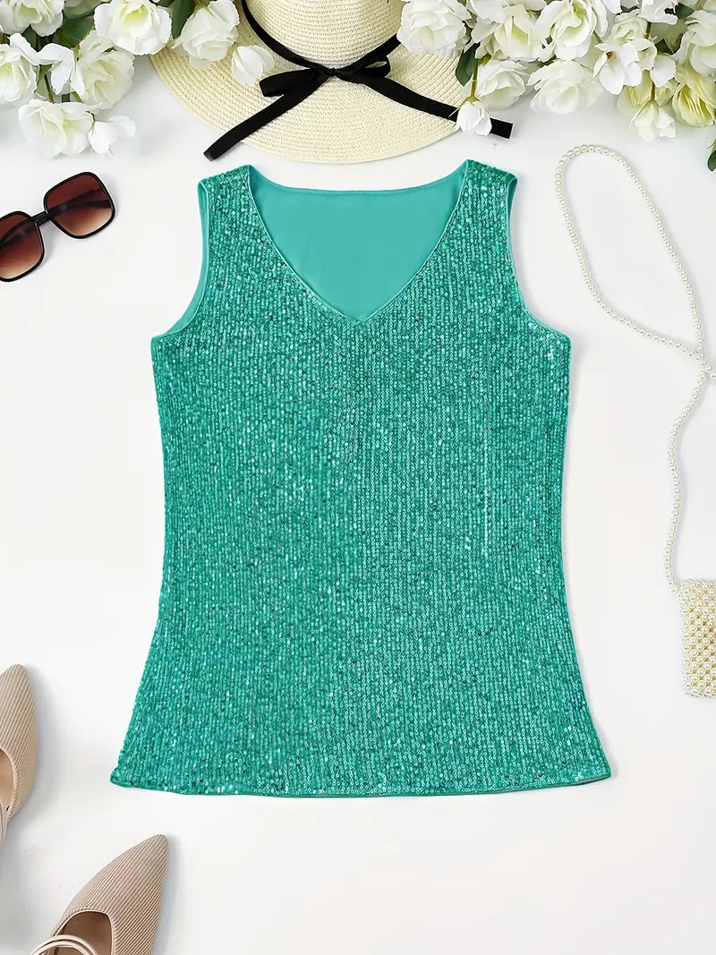 Sleeveless Top | Women's Embellished Elegant, product image 10
