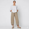 Camille | Relaxed Trousers with Crossover Hems, product image 1