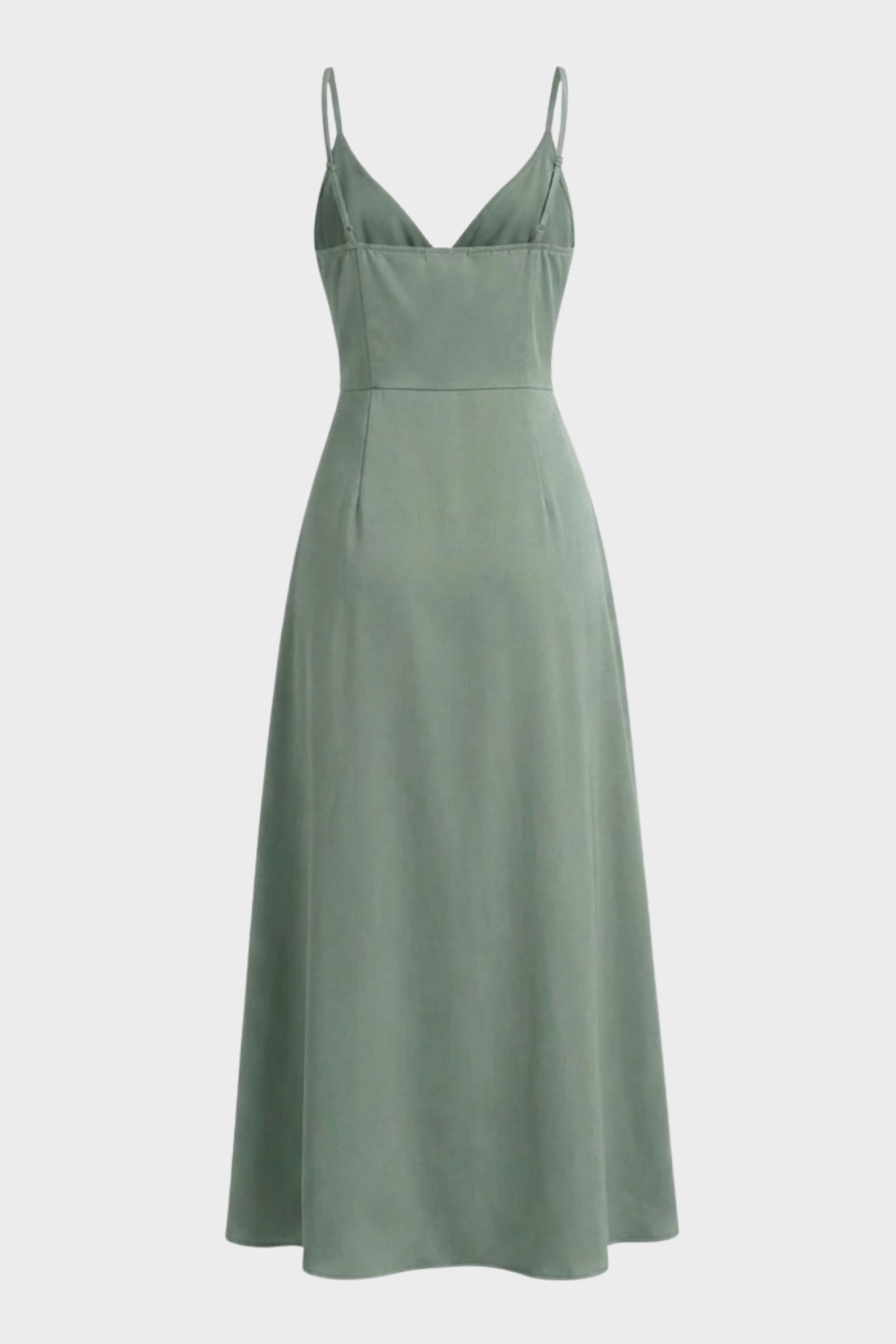 Elegant V-Neck Wedding Guest Formal Maxi Dress — product view 3
