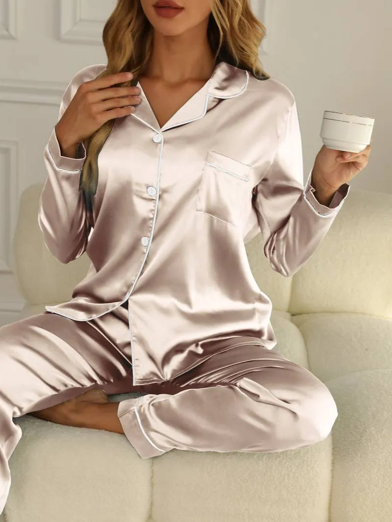 Women's Pyjama Set | Satin Elegant Amelia, product image 10