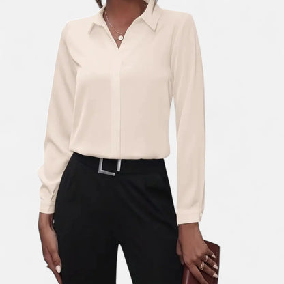 Button Up Shirt | Women's Denim Elegant Camille Laurent, product image 6