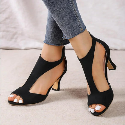 Block Heel | Women's Elegant Hugo Style Edit, product image 6