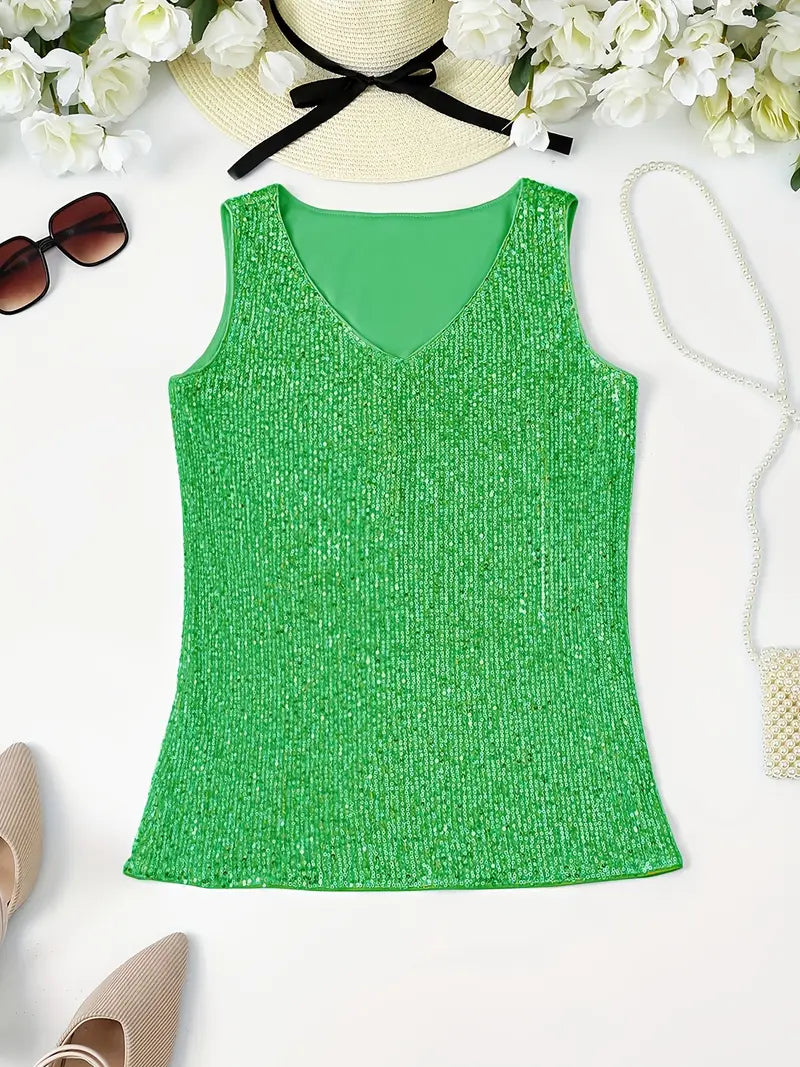 Sleeveless Top | Women's Embellished Elegant, product image 6