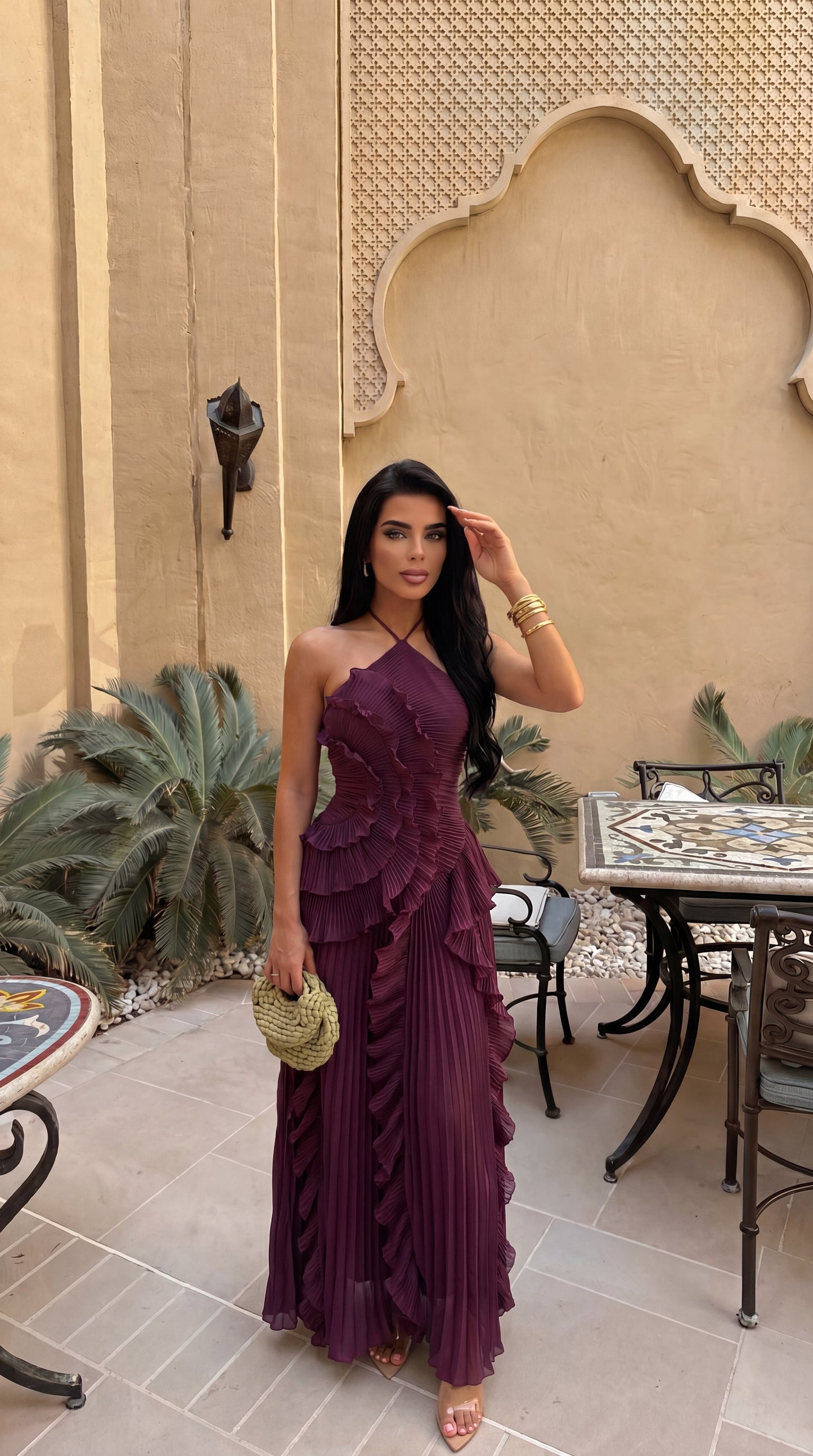 Emma | Tiered Ruffle Maxi Dress