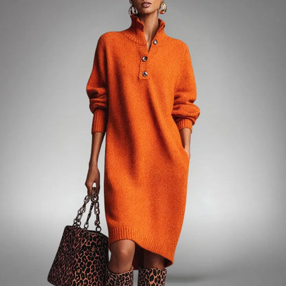Mira | Knit Polo Dress, product image 1