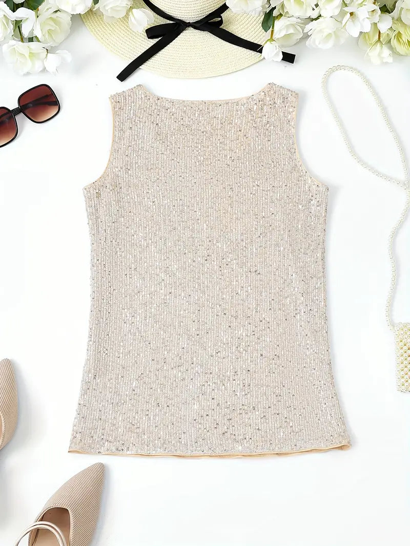 Sleeveless Top | Women's Embellished Elegant, product image 12