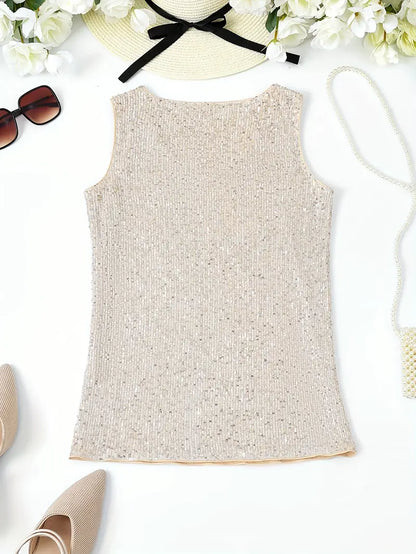 Sleeveless Top | Women's Embellished Elegant, product image 12