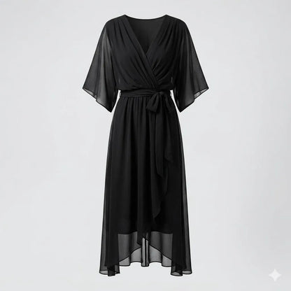 Maxi Dress | Women's Wrap Elegant Seraphina Laurent, product image 2