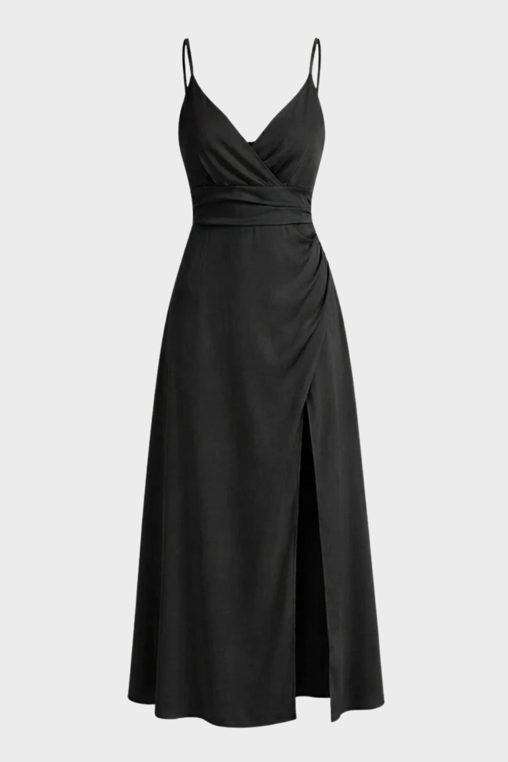 Elegant V-Neck Wedding Guest Formal Maxi Dress — product view 7