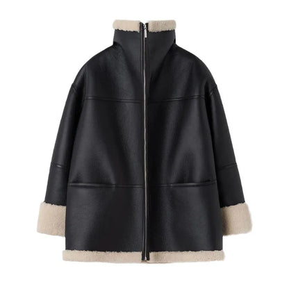 Oslo | Women's Oversized Faux Shearling Jacket