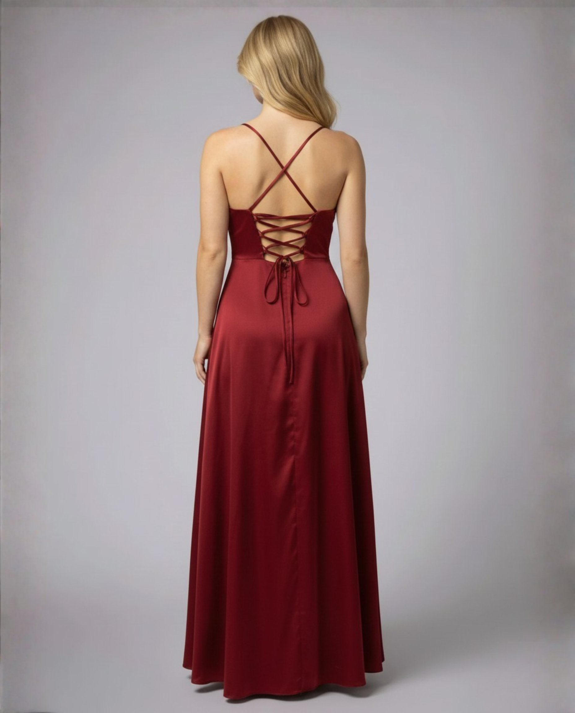 Elegant Women's Sleeveless Formal Evening Maxi Dress — product view 3