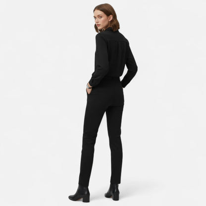 Button Up Shirt | Women's Denim Elegant Camille Laurent, product image 4