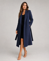 Arden - Long Belted Trench Coat - product view 1 - Sela Look