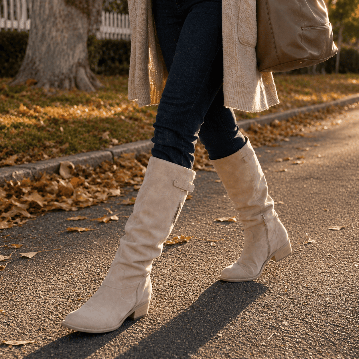 Women's Knee High Boots | Orthopedic Gel Support - Original gallery position 1