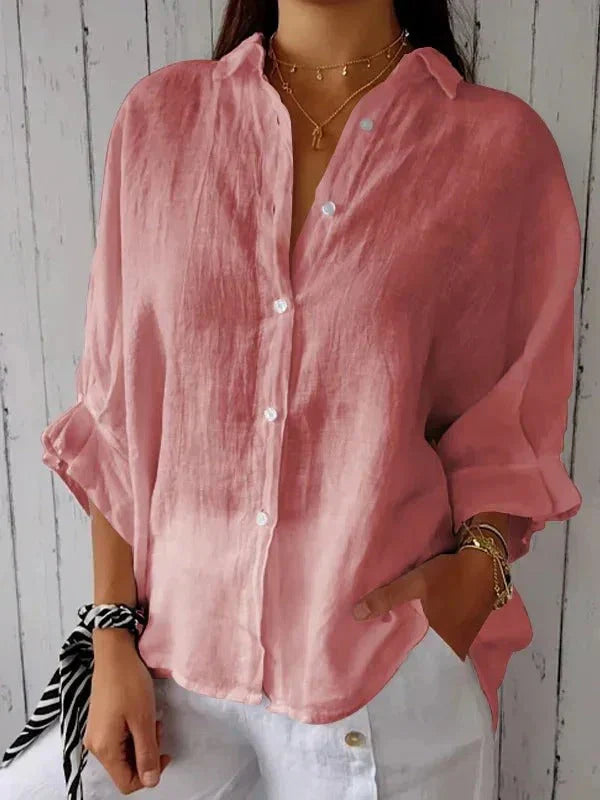 Amelie | Relaxed Button-Up Shirt, product image 5