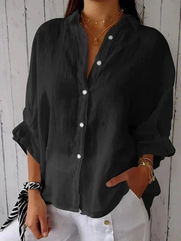 Amelie | Relaxed Button-Up Shirt, product image 4