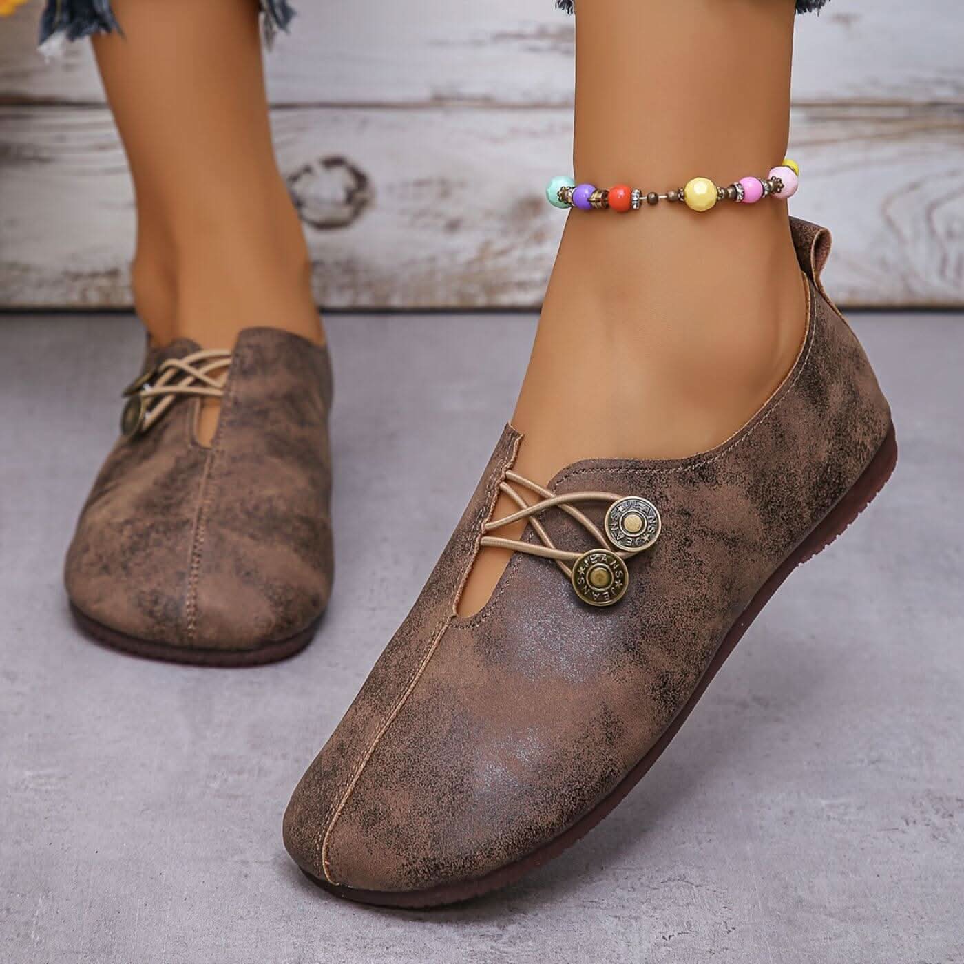 Easy Women's Orthopedic Knit Slip-On Shoes — product view 7