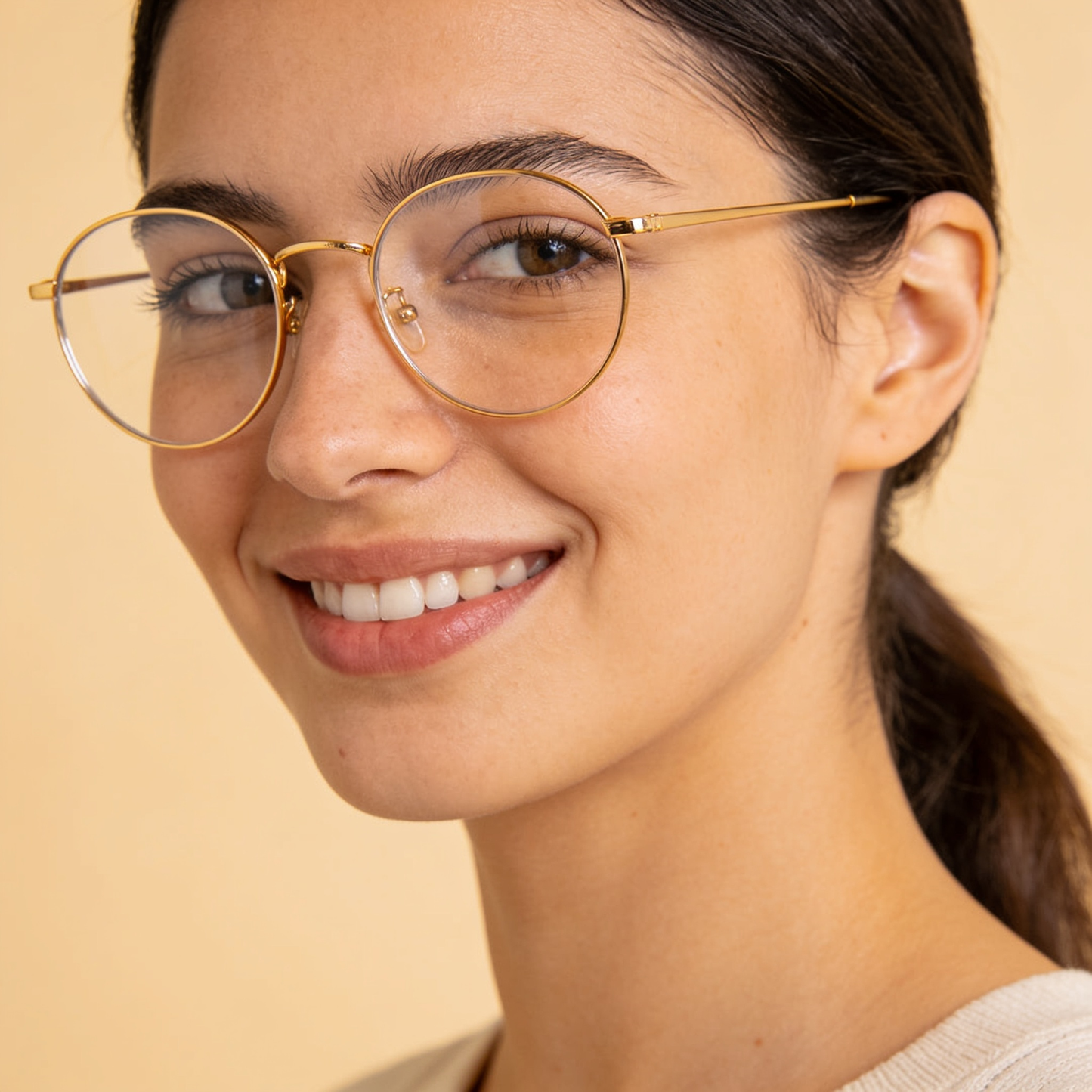 Sela Look Albie round reading glasses