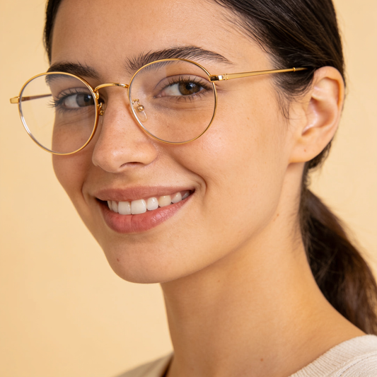 Sela Look Albie round reading glasses