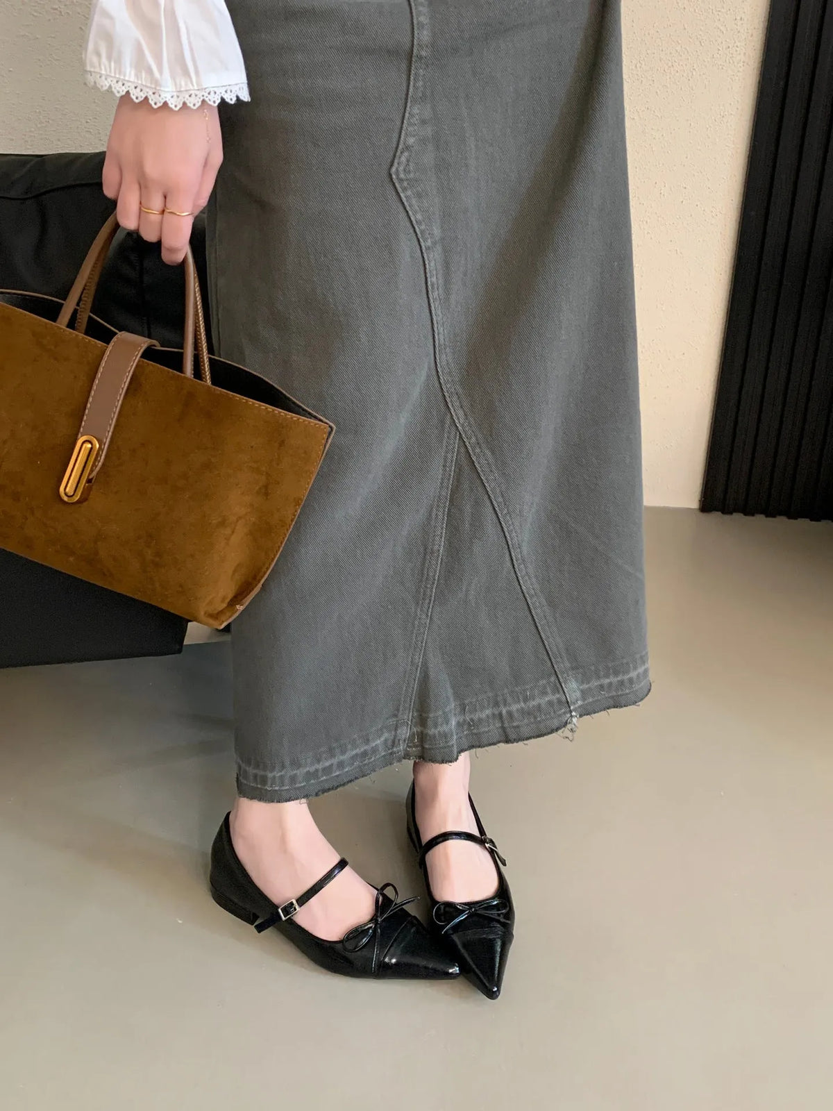 Ballet Flats | Women's Adjustable Elegant Mia, product image 8