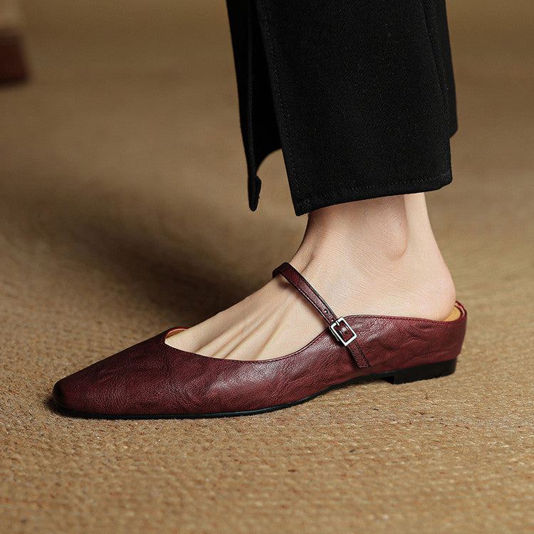Refined Women's Pointed-Toe Slingback Ballet Flats — product view 11