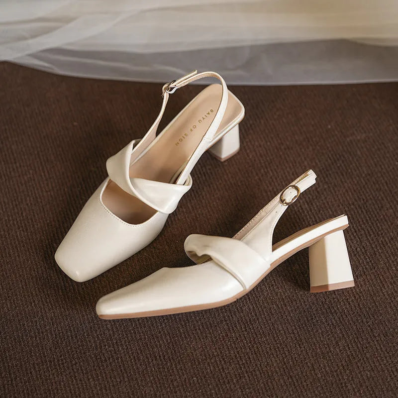 Block Heel | Women's Elegant Slingback Oscar, product image 4