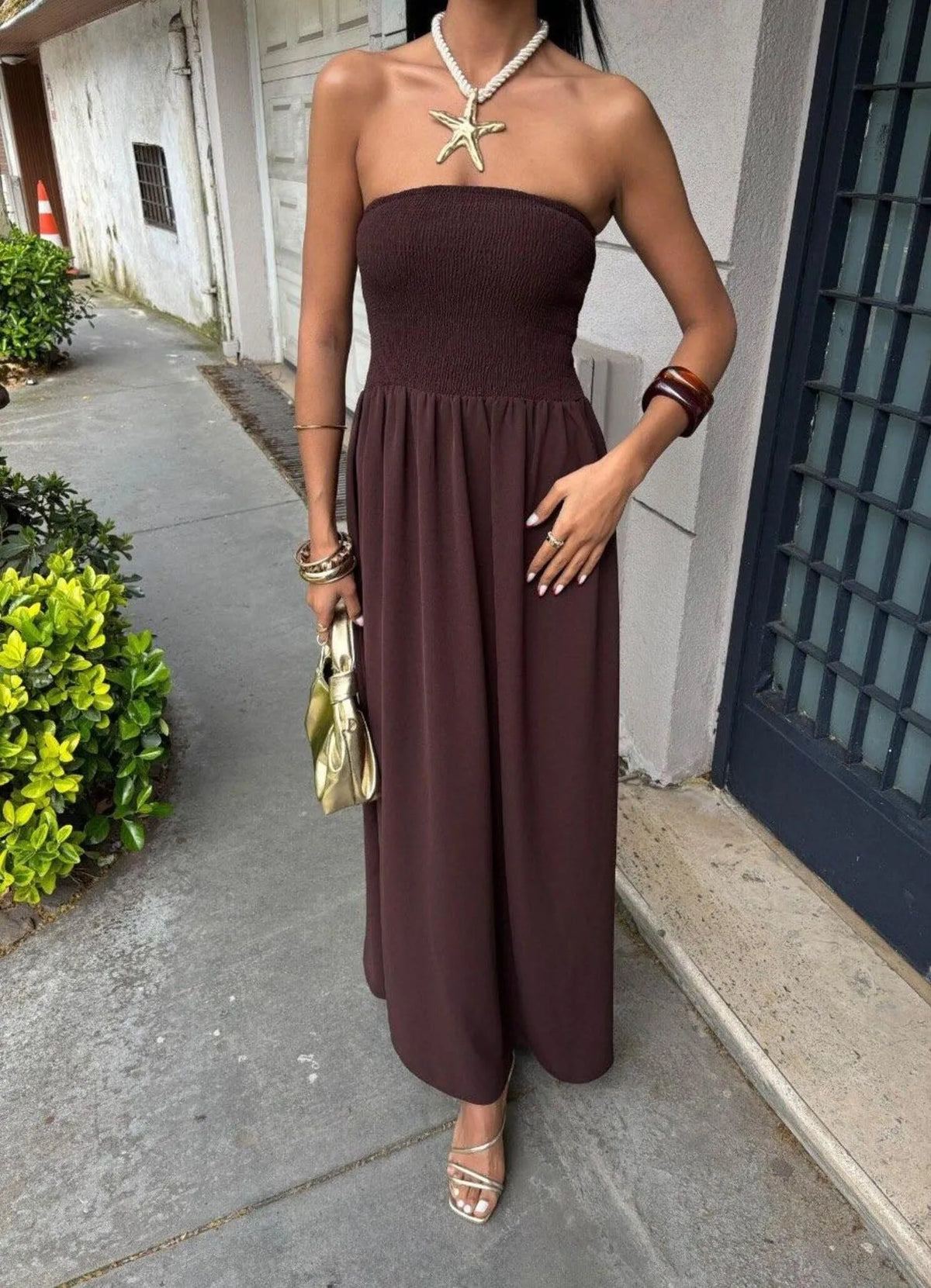 Strapless Maxi Dress | Women's Elegant Emma, product image 8