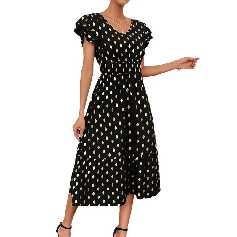 Maxi Dress | Women's Elegant Ruffle Felix, product image 4