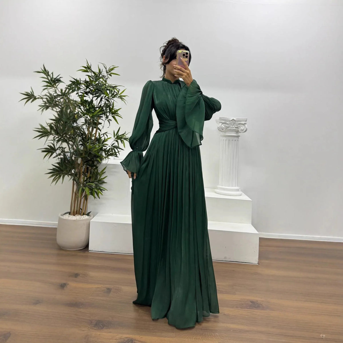Maxi Dress | Women's Draped Elegant Mason, product image 4