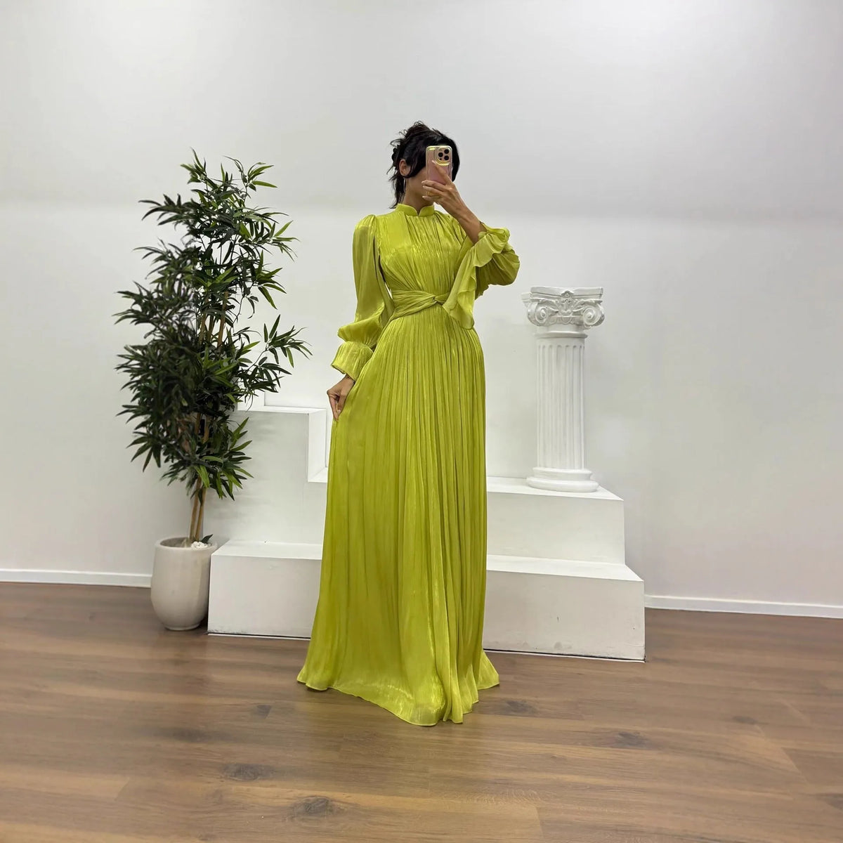 Maxi Dress | Women's Draped Elegant Mason, product image 2