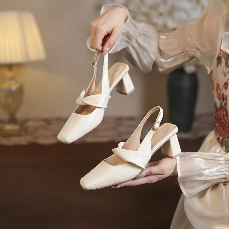 Block Heel | Women's Elegant Slingback Oscar, product image 3